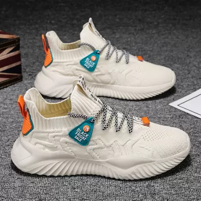 Men's Breathable Knit Dad Shoes 2026 Winter Lightweight Casual Sneakers · YANYAN China shoe factory