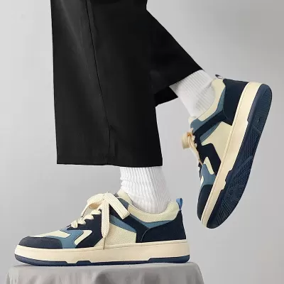 Men's Canvas Casual Shoes 2026 Breathable Lightweight Low Top Sneakers · YANYAN China shoe factory