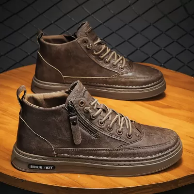Herren-Geschäfts-Lederschuhe 2026 Winter Mode Casual langlebig Low-Top · YANYAN China shoe factory