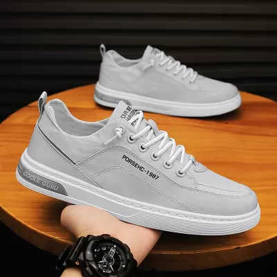 Men's Slip-On Canvas Shoes 2026 Winter Breathable Casual Work Sneakers · YANYAN China shoe factory