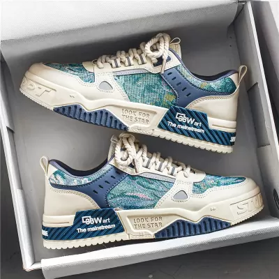 حذاء رجالي صيني النمط نعل سميك شتاء 2026 قابل للتهوية مضاد للانزلاق كاجوال · YANYAN China shoe factory