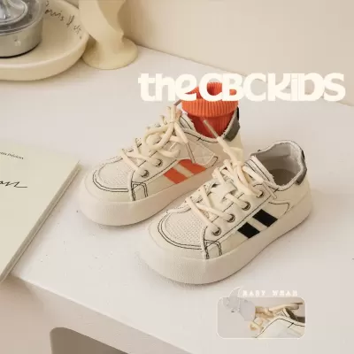 XSHX German Training Tassel Shoes Kids Trendy Skate Shoes for Boys Girls Velcro Canvas 241017 · YANYAN China shoe factory