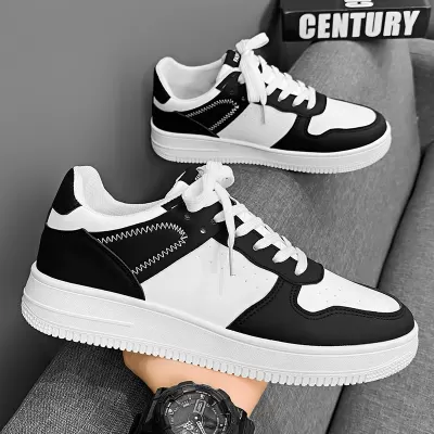 Herren 2026 Frühling neue Low-Top Board-Schuhe, atmungsaktive weiße Freizeitschuhe für Studenten · YANYAN China shoe factory