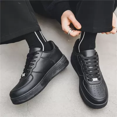 Men's 2026 New Spring Air Force One Casual Board Shoes, Trendy White Student Sneakers · YANYAN China shoe factory