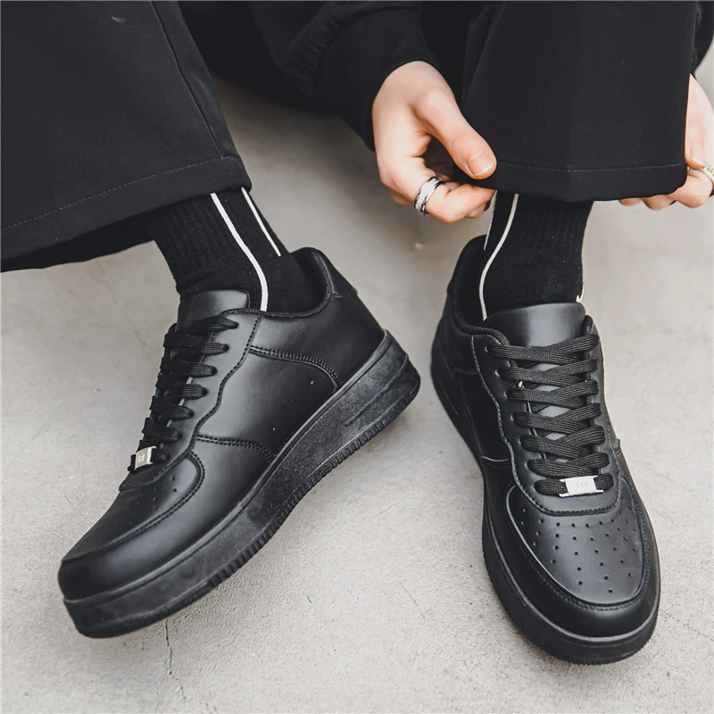 Men's 2026 New Spring Air Force One Casual Board Shoes, Trendy White Student Sneakers