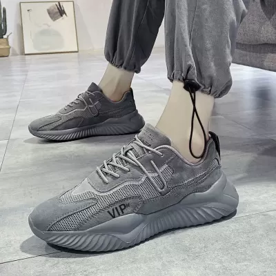 Men's Breathable Mesh Running Shoes 2026 Lightweight Soft Sole Low Top Casual