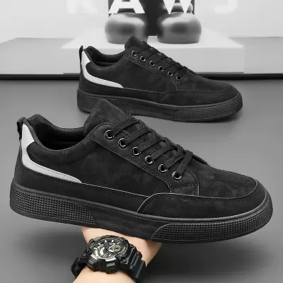 Men's Spring 2026 New Work Safety Shoes, Anti-Slip Board Shoes, Fashion Casual Sports Sneakers