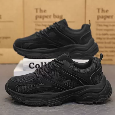 Men's 2026 Spring Work Safety Shoes, Slip-Resistant Running Shoes, Chunky Dad Sneakers