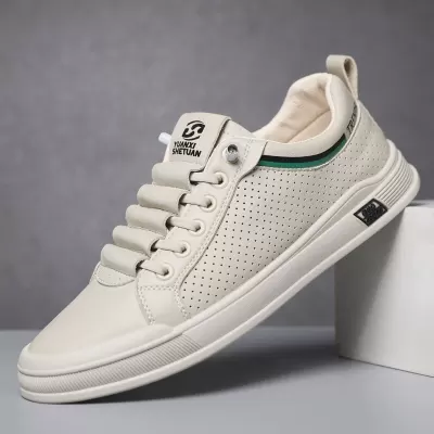 Foreign Trade Men's Shoes Summer New, Soft Sole Low Top Black Casual Board Shoes · YANYAN China shoe factory