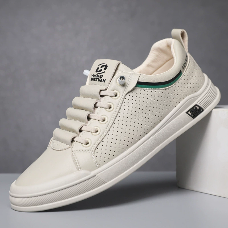 Foreign Trade Men's Shoes Summer New, Soft Sole Low Top Black Casual Board Shoes