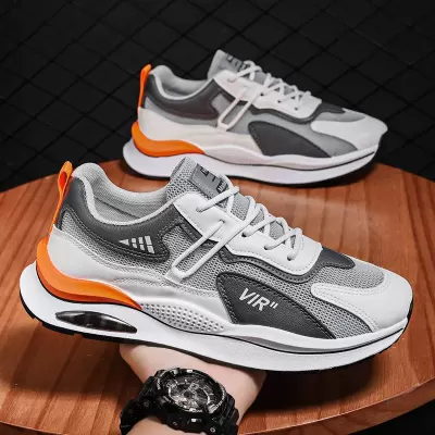 Fall Winter 2026 New Men's Breathable Mesh Running Casual Heightening Dad Shoes · YANYAN China shoe factory
