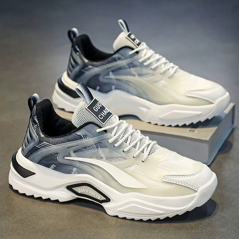 Spring 2026 New Mesh Breathable Dad Shoes for Student Teen Casual Sports