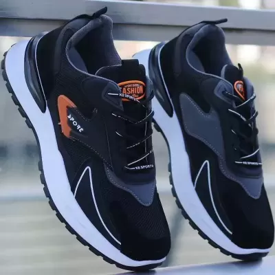 Spring Summer New Breathable Mesh Casual Non-Slip Soft Sole Running Dad Shoes · YANYAN China shoe factory