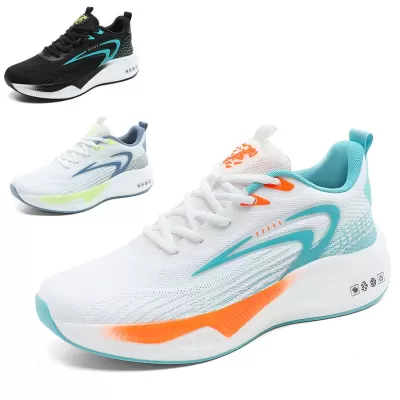 Large Size 48 Carbon Plate Casual Sports Shoes Men Extra Large Running Shoes Mesh New Summer Breathable Cushioning · YANYAN China shoe factory