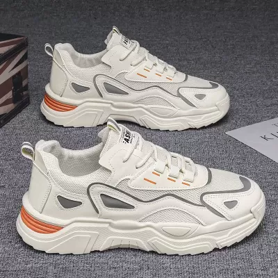 2026 شتاء جديد شبكي جيد التهوية كاجوال جري يزيد الطول داد · YANYAN China shoe factory