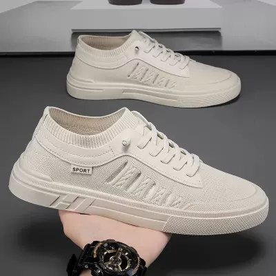 حذاء رجالي جيد التهوية شبكي رقيق جوارب قيادة سلاب أون خفيف الوزن · YANYAN China shoe factory