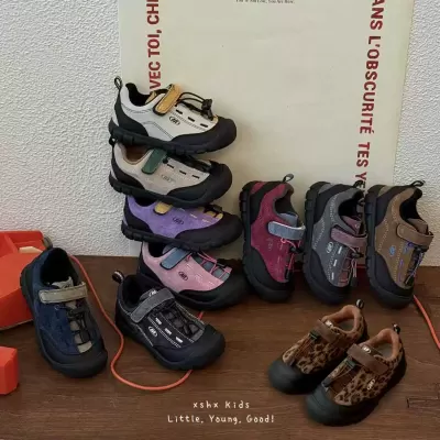 XSHX Kids Function Skate Shoes Velcro Outdoor Autumn New Boys Girls Mountain Rubber Sole Hiking · YANYAN China shoe factory