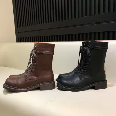 New British Martin Boots Brogue Short Boots for Women · YANYAN China shoe factory
