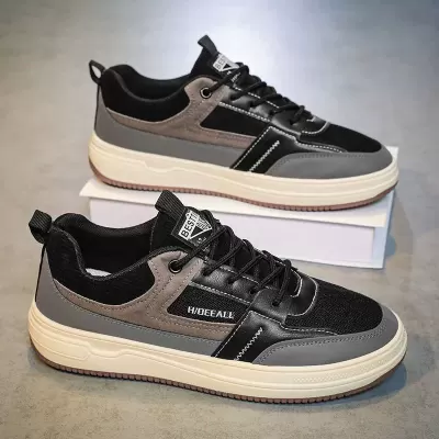 Spring 2026 New Breathable Hong Kong Style Mesh Lightweight Soft Sole Casual