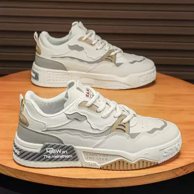Spring 2026 New Thick Sole Casual Flat Shoes Anti-Slip Teen Sports Trendy · YANYAN China shoe factory