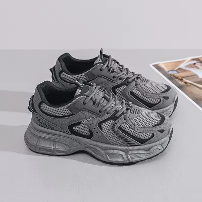 Chunky Sneakers for Women 2024 Spring Autumn Thick Sole Breathable Casual Shoes · YANYAN China shoe factory