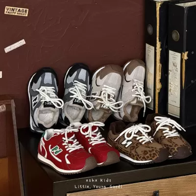 XSHX American Forrest Gump Kids Retro Anti-Slip Rubber Casual Comfortable Slow Running Warm Winter · YANYAN China shoe factory