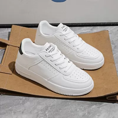 Fall New Breathable White Sneakers for Women Korean Style Thick Sole Casual Shoes · YANYAN China shoe factory