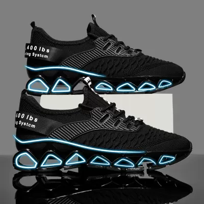 Factory Direct Men's Mesh Running Shoes Blade Sports Sneakers Casual White Shoes · YANYAN China shoe factory