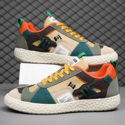 Men's Lightweight Agility Casual Shoes, Soft Sole European Style Trendy Fall 2024 · YANYAN China shoe factory