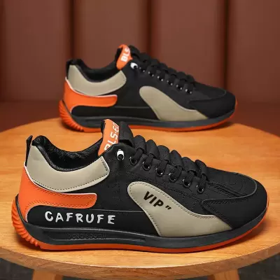 Men's 2026 Spring New Slip-On Shoes Casual Thick Sole Sports Board Shoes · YANYAN China shoe factory