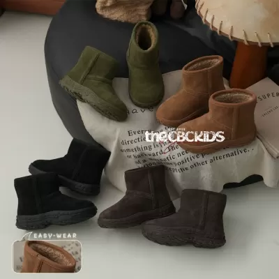 XSHX Kids Chelsea Snow Boots, Unisex, Winter, Slip On, Retro, Wenzhou Shoes · YANYAN China shoe factory