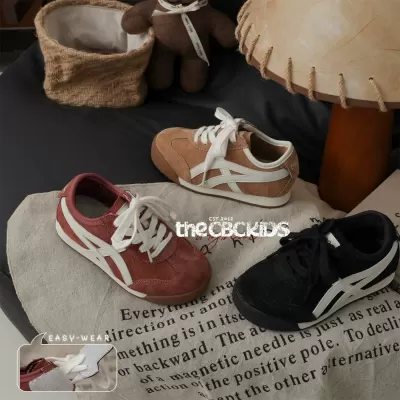 XSHX 248138 Kids Thin Sole Board Shoes, Unisex, Winter, Fleece, Velcro, Retro · YANYAN China shoe factory