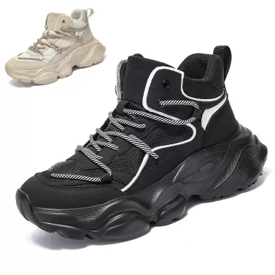 Export Sports Shoes Men Casual Thick Sole Anti Slip Running Shoes Fashion Sneakers Wholesale · YANYAN China shoe factory