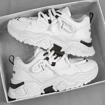 Spring Men's Shoes 2026 New Breathable Fashion Heightening Casual Sports Dad Shoes · YANYAN China shoe factory