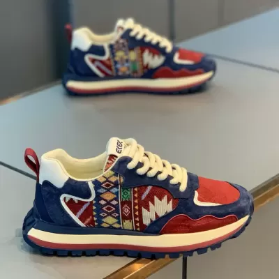 Men's Spring Breathable Casual Sports Dad Shoes Trendy Agassi Sneakers 2026 · YANYAN China shoe factory