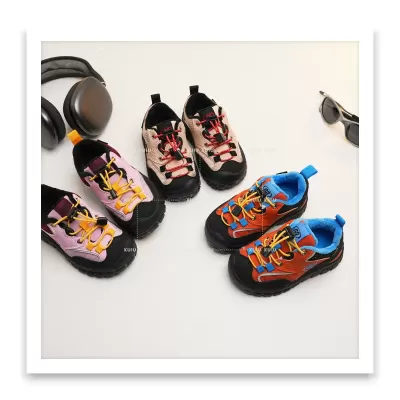 XSHX Kids Hiking Shoes, Unisex, Autumn Winter, Waterproof Leather, Fleece, Wenzhou Shoes · YANYAN China shoe factory
