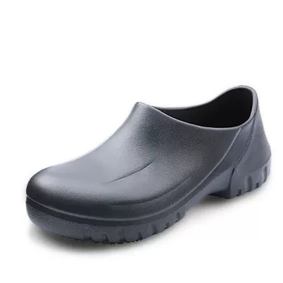 Men Women Chef Shoes EVA Slip On Waterproof Oil Proof Anti Slip Work Shoes Lightweight