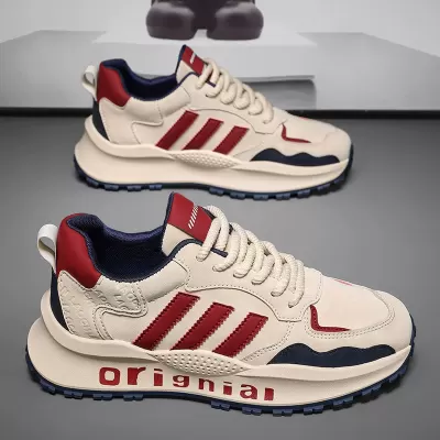 Fall Winter Men's Breathable Casual Sports Dad Shoes Trendy Lightweight Agassi Sneakers · YANYAN China shoe factory