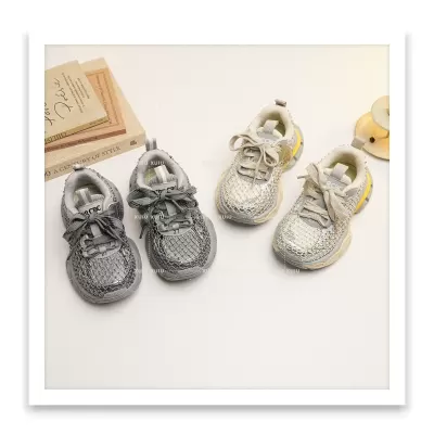 XSHX Kids Retro Dad Sneakers, Unisex, Spring Autumn, Velcro, Wenzhou Shoes · YANYAN China shoe factory