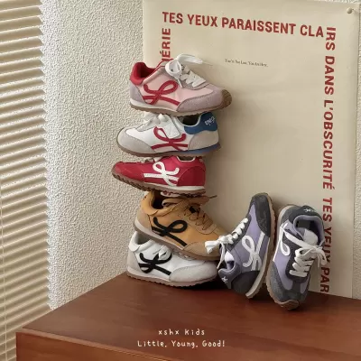 XSHX Madrid Retro Kids Casual Sneakers for Boys Girls Toddler Family Shoes Autumn · YANYAN China shoe factory
