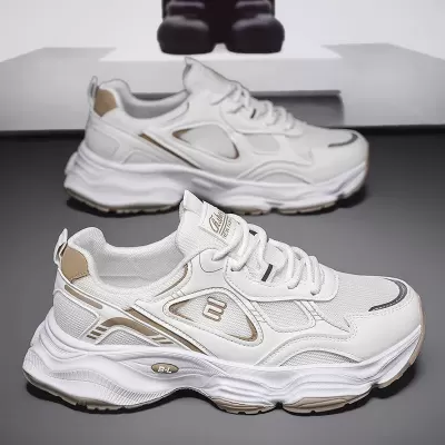 Dad Schuhe Herren 2026 Frühling Neu Lässig Sport Schuhe Mode Dicke Sohle Rutschfest Mesh · YANYAN China shoe factory