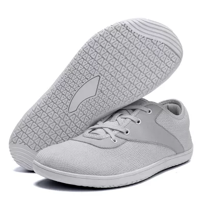 New Wide Toe Box Barefoot Shoes Men Women Casual Fitness Sports Knit Shoes Wide Width · YANYAN China shoe factory