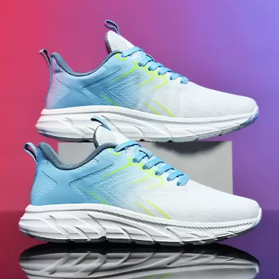 New Plus Size Men Fall Mesh Breathable Running Shoes Casual Soft Sole Anti Slip Sports Shoes · YANYAN China shoe factory