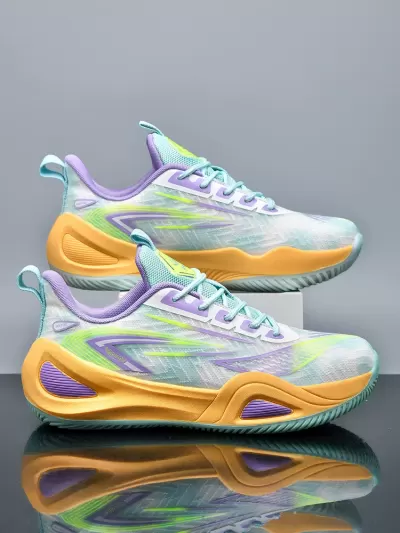 Factory 2025 New Basketball Shoes Men Youth Sports Training Casual Running High Top Anti Slip · YANYAN China shoe factory