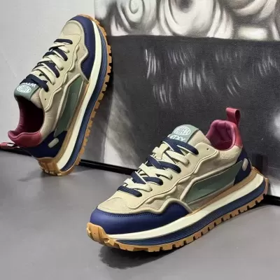 2026 New Spring Men's Trendy Thick Sole Comfortable Wear-resistant Casual Sports Dad Shoes · YANYAN China shoe factory
