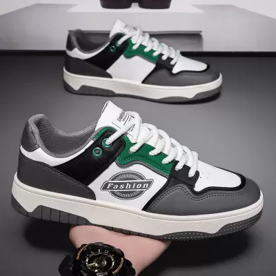 2026 New Fall Men's Lightweight Soft Sole Casual White Board Shoes · YANYAN China shoe factory