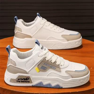 2026 Spring New Men's Unique Design Teen Casual Sports Board Shoes Trendy Flat Sole · YANYAN China shoe factory
