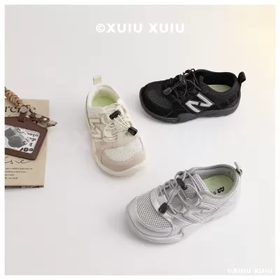 XSHX American Outdoor Kids Sneakers Breathable Mesh Celebrity Collaboration Spring Summer · YANYAN China shoe factory