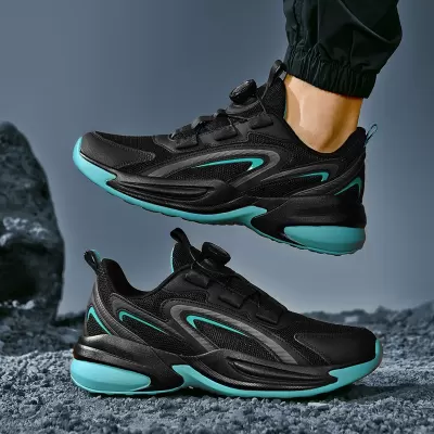 2025 New Spring Summer Couple Students Rotating Buckle Mesh Casual Running Shoes · YANYAN China shoe factory