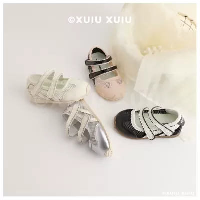 XSHX Ghost Ballet Girls Mary Jane Thin Sole Shoes Hook and Loop Spring Summer · YANYAN China shoe factory